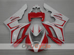 Kit de carenado por inyección para Triumph Daytona 675 06-08 - Rojo, Blanco - Estilo de fábrica #OYO87903144