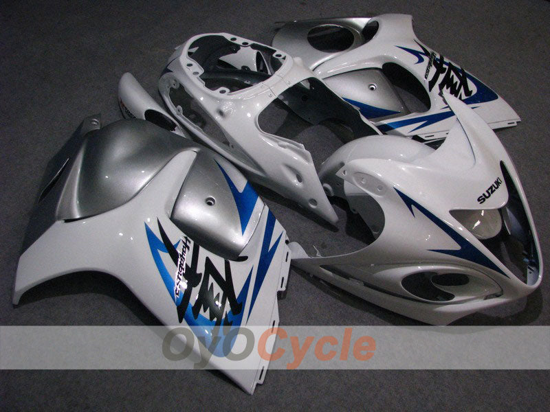 Kit de carenado por inyección para GSXR1300 Hayabusa 08-20 - Blanco, Plata - Estilo de fábrica #OYO87902667 Imagen principal del producto
