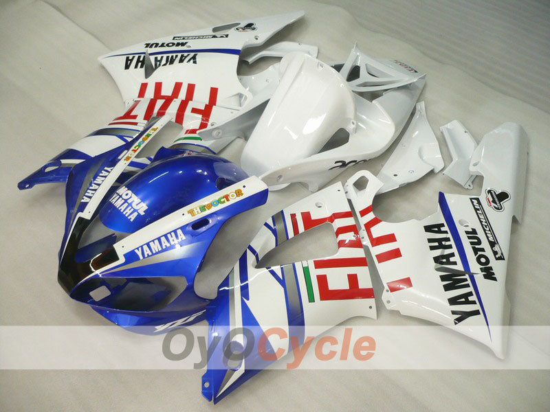 Carenado de inyección para YZF-R1 98-99 - Azul, Blanco - FIAT, MICHELIN, MOTUL #OYO87900738 Imagen principal del producto