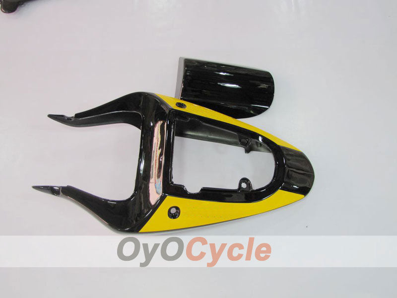Kit de carenado por inyección para GSX R600 01-03 - Amarillo, plata - Estilo de fábrica #OYO87901085
