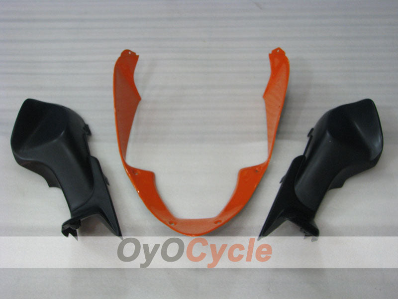Kit de carenado por inyección para CBR600F4i 01-03 - Naranja, Negro - Estilo de fábrica #OYO87900167