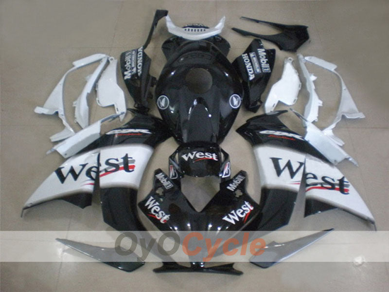 Carenado inyectado para CBR1000RR 12-16 - Blanco, Negro - West #OYO87903329 Imagen principal del producto