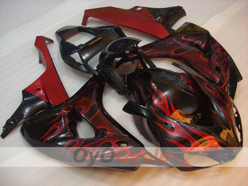 Kit de carenado por inyección para CBR1000RR 06-07 - Rojo, Negro - Llama #OYO87900593 Imagen principal del producto