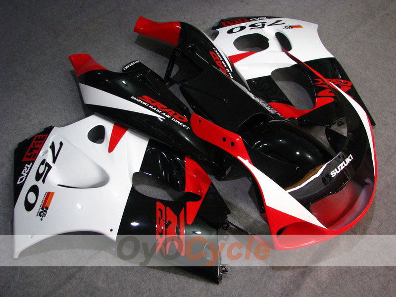 Kit de carenado para Suzuki GSXR750 96-99 - Rojo, Negro - Estilo de fábrica #OYO87903012 Imagen principal del producto