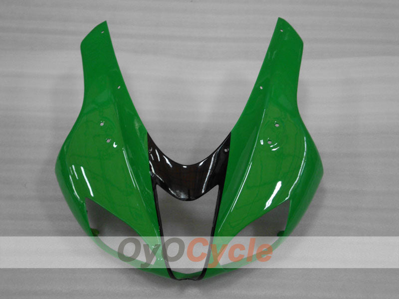 Kit de carenado por inyección para NINJA ZX-6R 07-08 - Verde, Negro - Llama #OYO87901931
