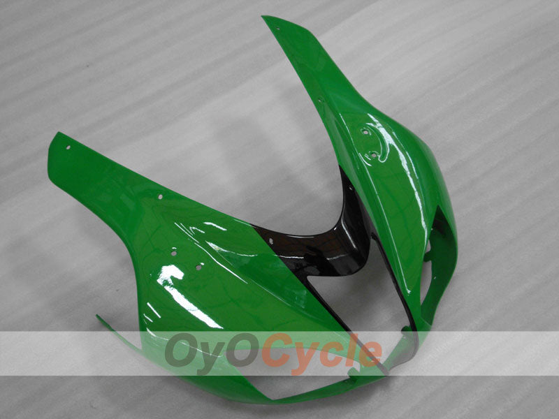 Kit de carenado por inyección para NINJA ZX-6R 07-08 - Verde, Negro - Llama #OYO87901931