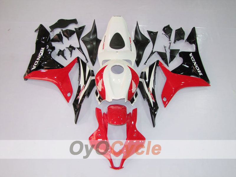Kit de carenado por inyección para CBR600RR 07-08 - Rojo, Negro - Estilo de fábrica #OYO87900384 Imagen principal del producto