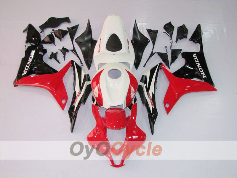 Kit de carenado por inyección para CBR600RR 07-08 - Rojo, Negro - Estilo de fábrica #OYO87900384 Imagen secundaria del producto