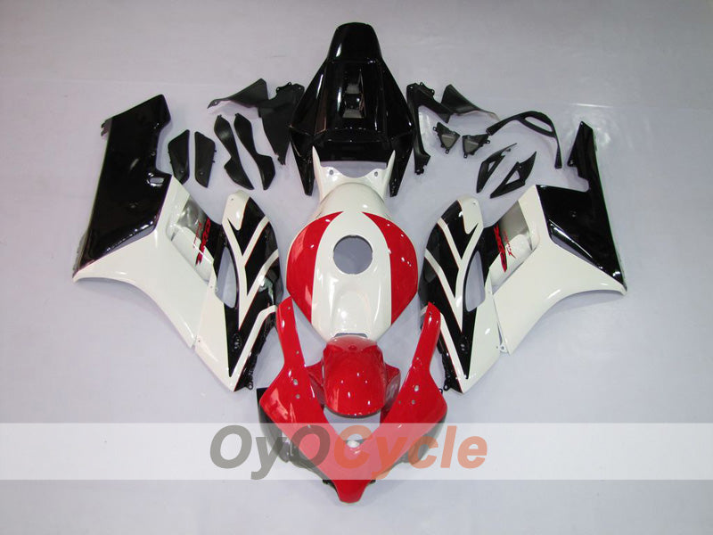 Carenado de inyección para CBR1000RR 04-05 - Rojo, Blanco - Estilo de fábrica #OYO87902848