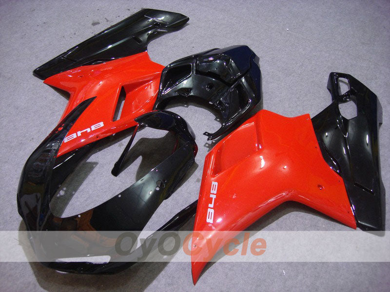Kit de carenado por inyección para Ducati 848 08-13 - Rojo, Negro - Estilo de fábrica #OYO87902204 Imagen principal del producto
