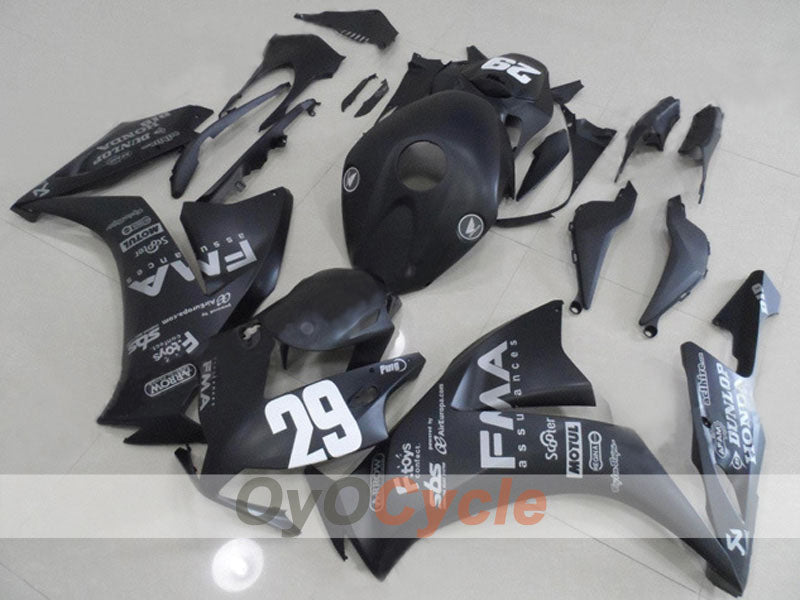 Kit de carenado por inyección para CBR1000RR 12-16 - Negro, Mate - DUNLOP, MOTUL #OYO87903330 Imagen principal del producto