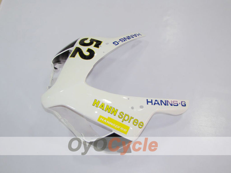 Kit de carenado de inyección para CBR1000RR 04-05 - Amarillo, Blanco - HANN Spree #OYO87902843