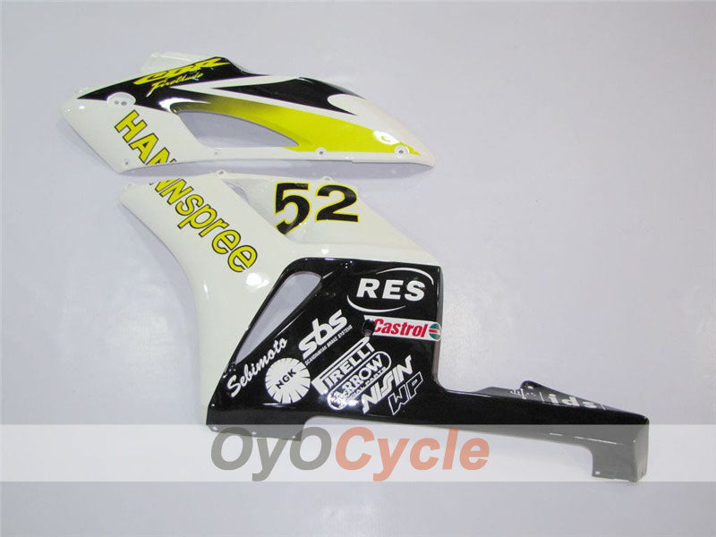 Kit de carenado por inyección para CBR1000RR 06-07 - Blanco, Negro - HANN Spree #OYO87900606 Imagen secundaria del producto