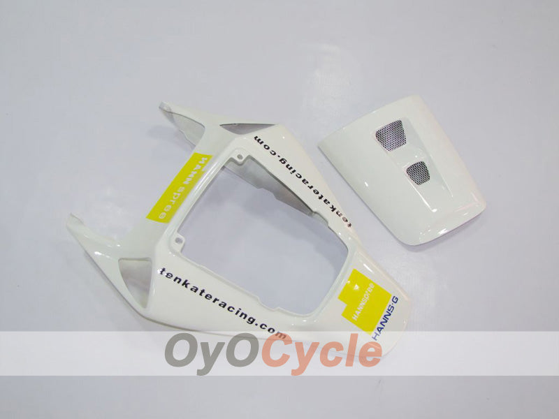 Kit de carenado de inyección para CBR1000RR 04-05 - Amarillo, Blanco - HANN Spree #OYO87902843