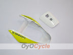 Kit de carenado de inyección para CBR1000RR 04-05 - Amarillo, Blanco - HANN Spree #OYO87902843