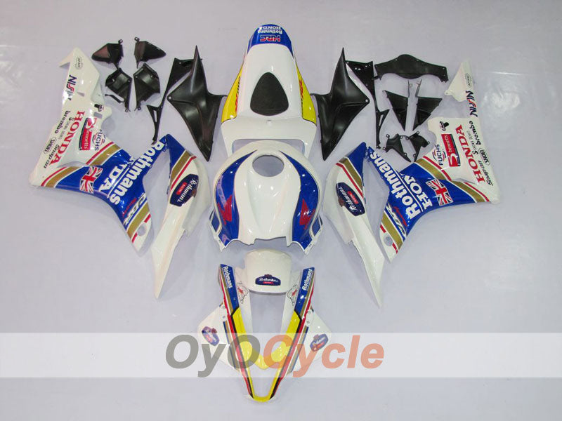 Kit de carenado por inyección para CBR600RR 07-08 - Azul, Blanco - Rothmans #OYO87900422 Imagen principal del producto