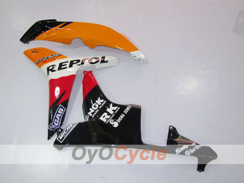 Kit de carenado inyectado para CBR600RR 07-08 - Naranja, Negro - Repsol #OYO87900425