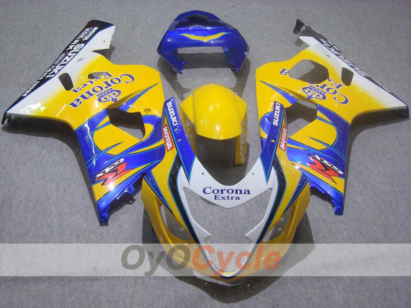 Kit de carenado por inyección para GSX-R750 04-05 - Amarillo, Azul - Corona #OYO87901241 Imagen principal del producto