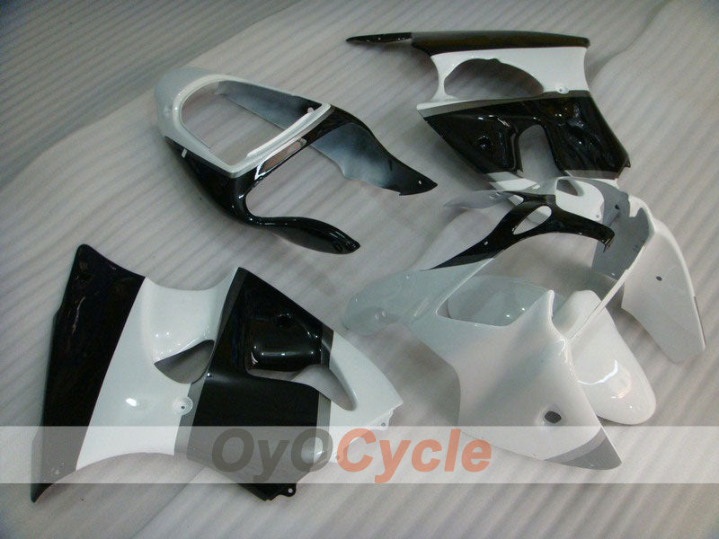 Kit de carenado por inyección para NINJA ZX-6R 00-02 - Blanco, Negro - Estilo de fábrica #OYO87901699 Imagen principal del producto