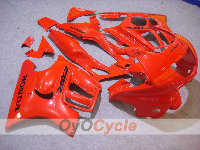 Kit de carenado por inyección para CBR600F3 95-96 - Rojo - Estilo de fábrica #OYO87900029