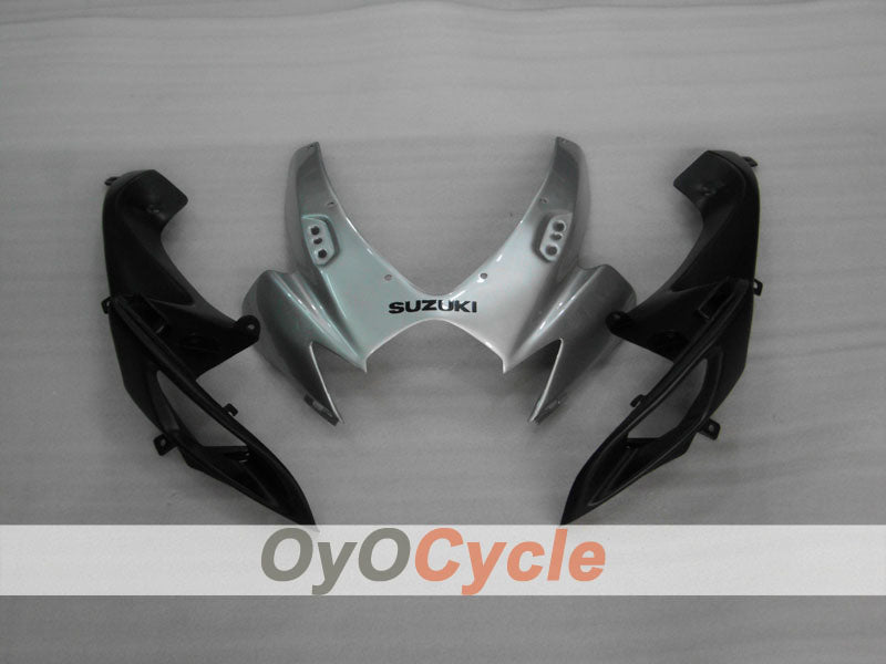 Carenado de inyección para GSX R600 06-07 - Blanco, Plata - Estilo de fábrica #OYO87901523