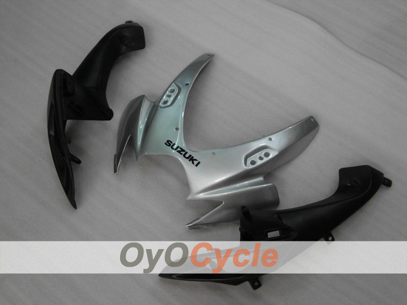 Carenado de inyección para GSX R600 06-07 - Blanco, Plata - Estilo de fábrica #OYO87901523
