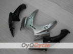 Carenado de inyección para GSX R600 06-07 - Blanco, Plata - Estilo de fábrica #OYO87901523