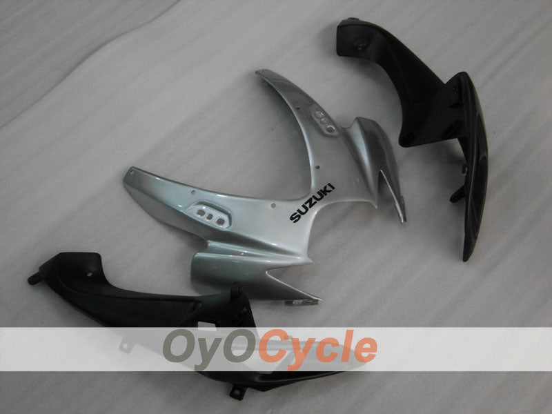 Carenado de inyección para GSX R600 06-07 - Blanco, Plata - Estilo de fábrica #OYO87901523