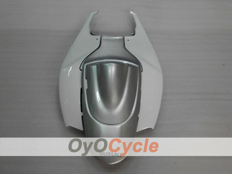 Carenado de inyección para GSX R600 06-07 - Blanco, Plata - Estilo de fábrica #OYO87901523