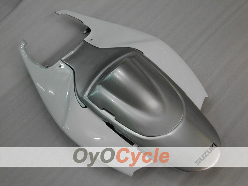 Carenado de inyección para GSX R600 06-07 - Blanco, Plata - Estilo de fábrica #OYO87901523