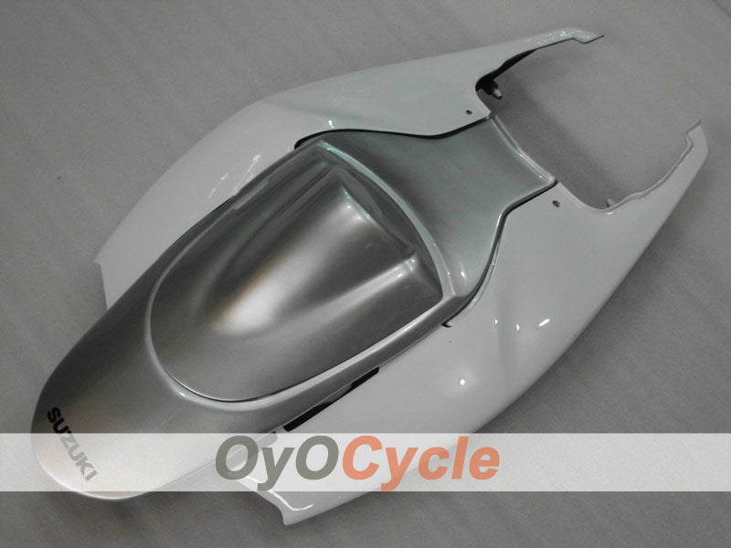 Carenado de inyección para GSX R600 06-07 - Blanco, Plata - Estilo de fábrica #OYO87901523