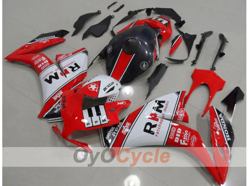 Kit de carenado por inyección para CBR1000RR 12-16 - Rojo, Blanco - DUNLOP, MOTUL #OYO87903331 Imagen principal del producto