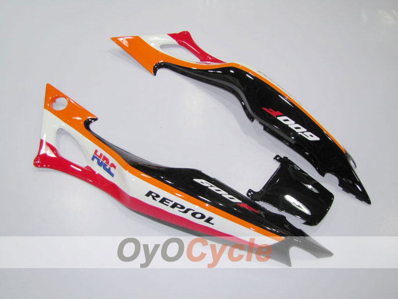 Carenado de inyección para CBR600F3 95-96 - Naranja, Negro - MICHELIN, Repsol #OYO87902854 Imagen secundaria del producto
