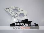 Kit de carenado inyectado para GSX R750 04-05 - Blanco, Negro - Corona #OYO87901236