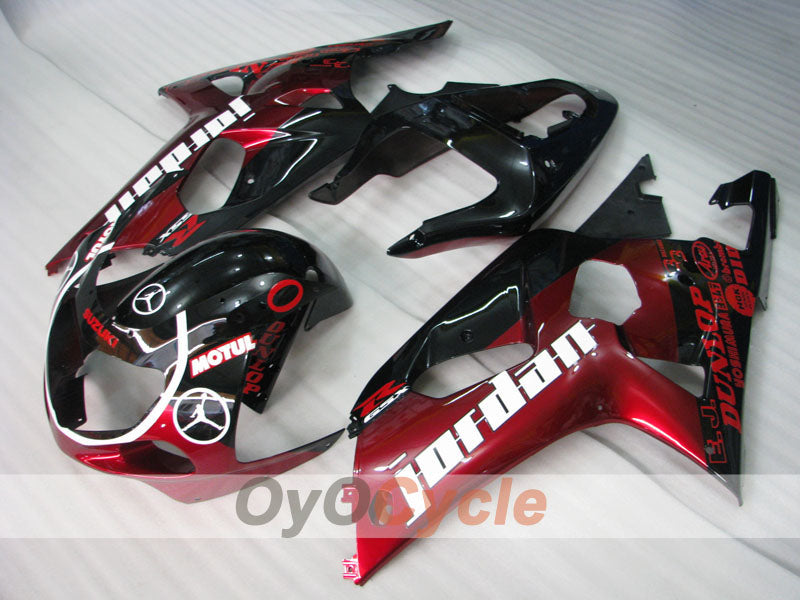 Kit de carenado de inyección para GSX R750 00-03 - Rojo, Negro - MOTUL #OYO87905160 Imagen secundaria del producto