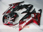 Kit de carenado por inyección para GSX R600 01-03 - Rojo, Negro - Jordan #OYO87905105