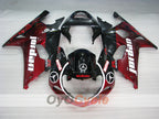 Kit de carenado por inyección para GSX R600 01-03 - Rojo, Negro - Jordan #OYO87905105