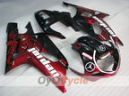 Kit de carenado por inyección para GSX R600 01-03 - Rojo, Negro - Jordan #OYO87905105