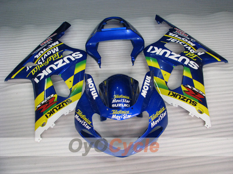 Kit de carenado de inyección para GSX R750 00-03 - Azul - MOTUL #OYO87905138 Imagen secundaria del producto