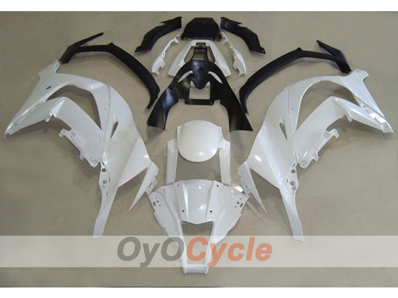 Kit de carenado por inyección para NINJA ZX-10R 11-15 - Blanco, Negro - Estilo de fábrica #OYO87903142 Imagen principal del producto