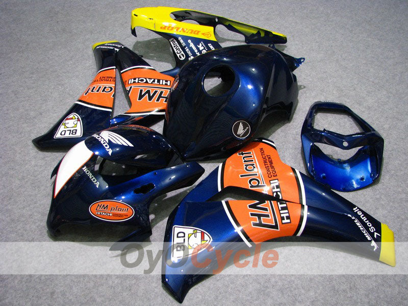 Kit de carenado por inyección para CBR1000RR 08-11 - Naranja, Azul - HM Plant #OYO87900689 Imagen principal del producto