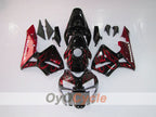 Kit de carenado inyectado para CBR600RR 03-04 - Rojo, Negro - Llama #OYO87902509