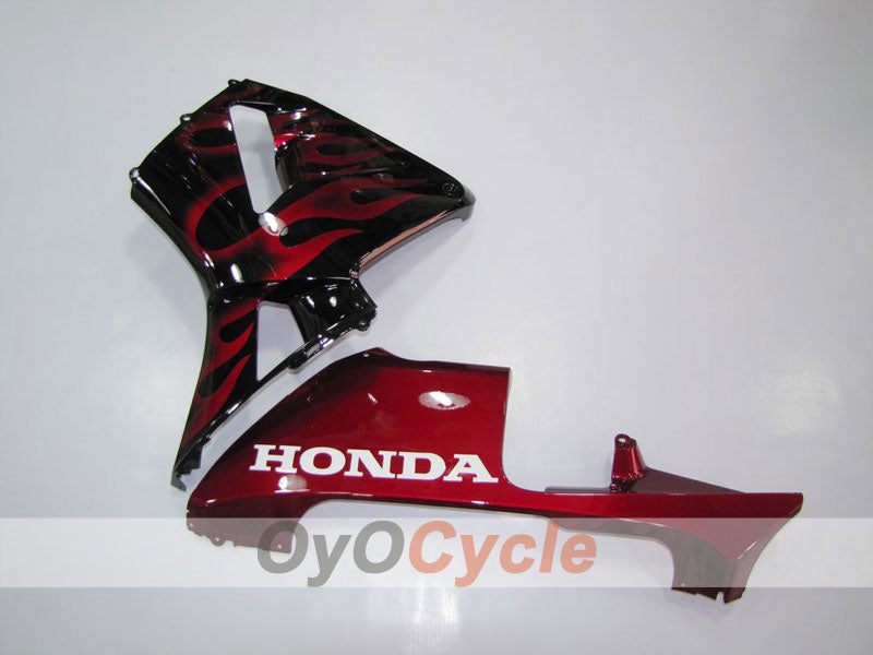 Kit de carenado inyectado para CBR600RR 03-04 - Rojo, Negro - Llama #OYO87902509 Imagen secundaria del producto