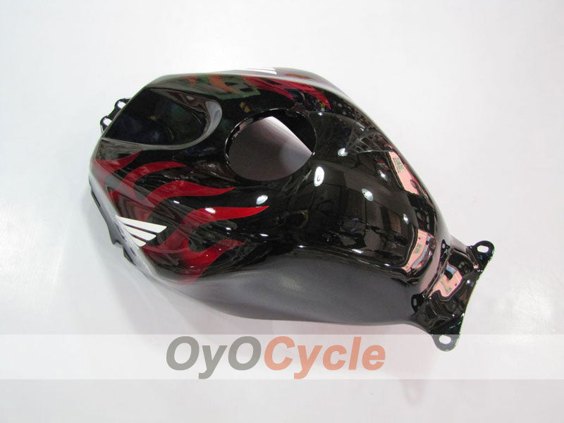 Kit de carenado inyectado para CBR600RR 03-04 - Rojo, Negro - Llama #OYO87902509
