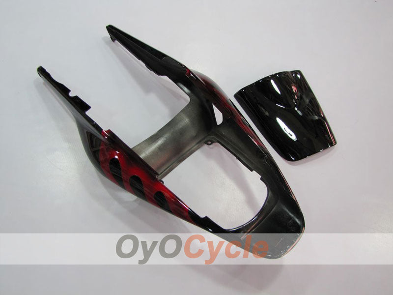 Kit de carenado inyectado para CBR600RR 03-04 - Rojo, Negro - Llama #OYO87902509