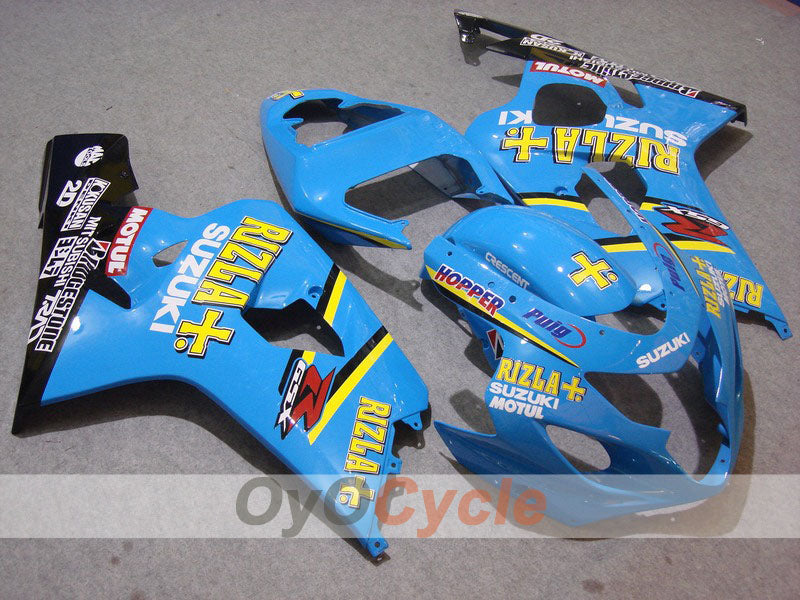Kit de carenado de inyección para GSX R750 04-05 - Azul, Negro - Rizla+ #OYO87901232 Imagen principal del producto