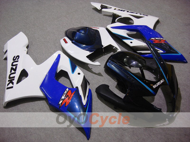 Kit de carenado por inyección para GSX R1000 05-06 - Azul, Blanco - Estilo de fábrica #OYO87902023 Imagen principal del producto