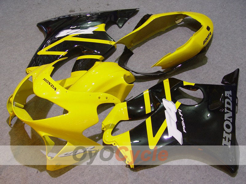 Kit de carenado por inyección para CBR600F4 99-00 - Amarillo, Negro - Estilo de fábrica #OYO87900127 Imagen principal del producto