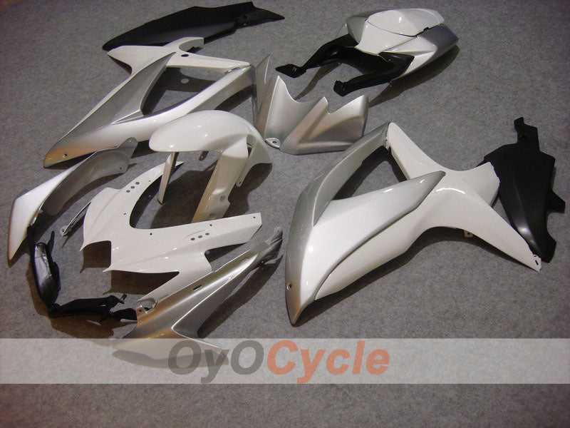 Kit de carenado por inyección para GSX R750 08-10 - Blanco, Plata - Estilo de fábrica #OYO87901420 Imagen principal del producto