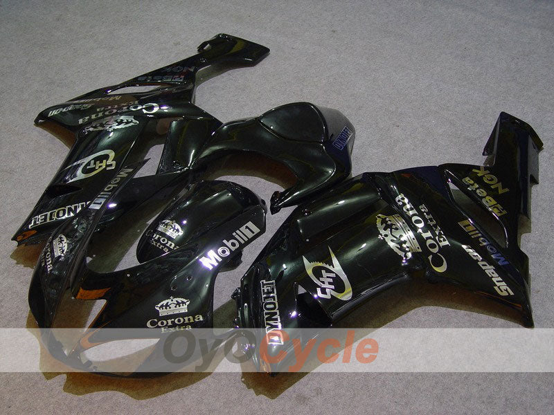 Kit de carenado por inyección para NINJA ZX-6R 07-08 - Negro - Corona #OYO87901901 Imagen principal del producto